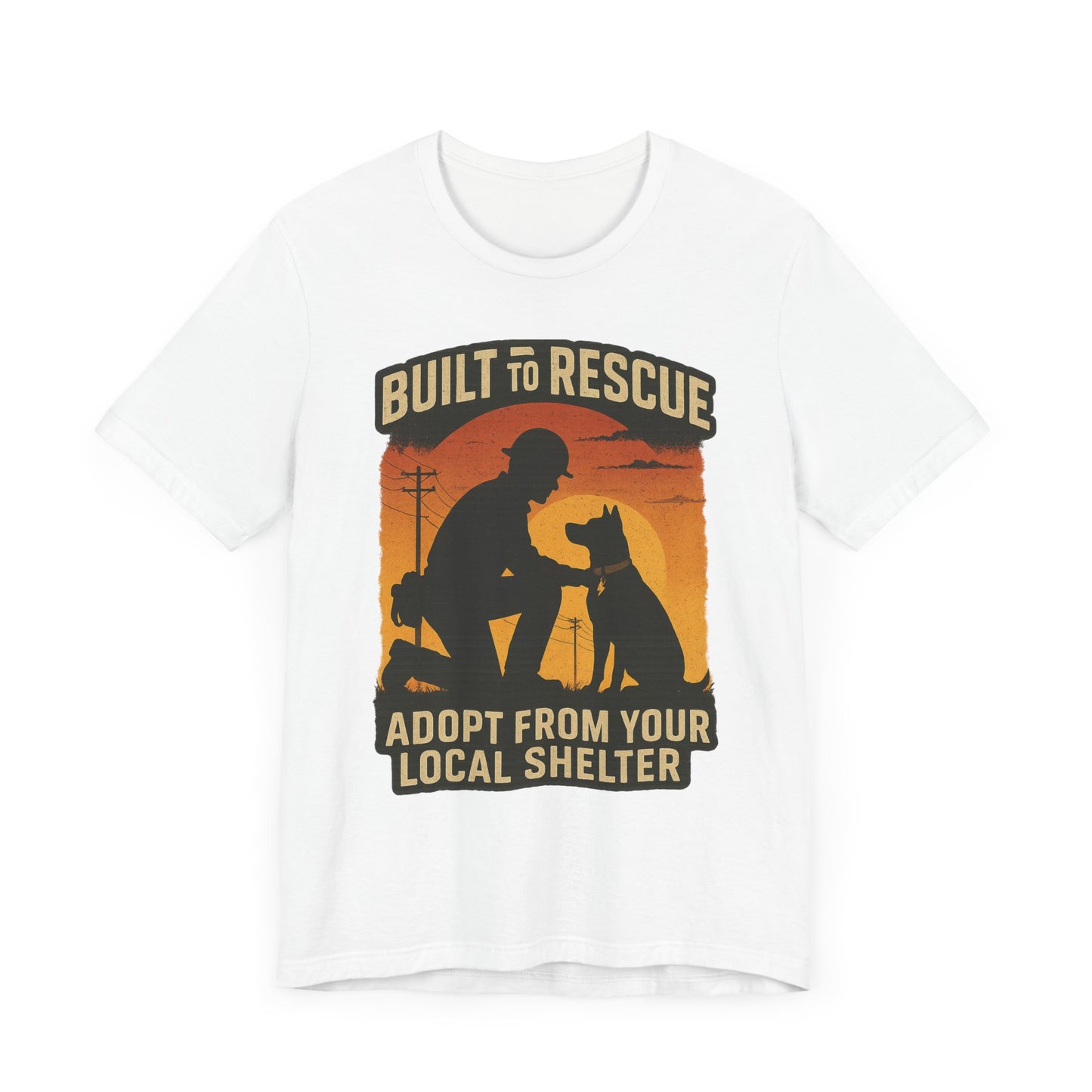 Adopt from Your Local Shelter Tee - Unisex Jersey Short Sleeve T-Shirt, Animal Rescue Shirt, Pet Adoption Gift, Casual Wear, Dog Lover [...]