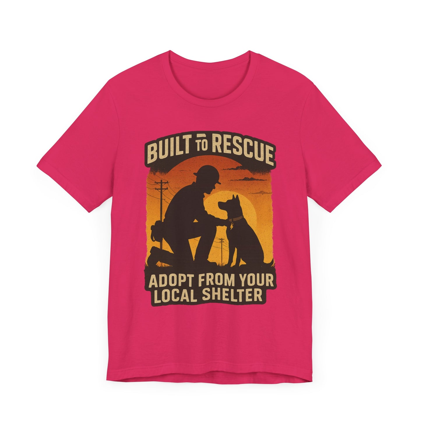 Adopt from Your Local Shelter Tee - Unisex Jersey Short Sleeve T-Shirt, Animal Rescue Shirt, Pet Adoption Gift, Casual Wear, Dog Lover [...]