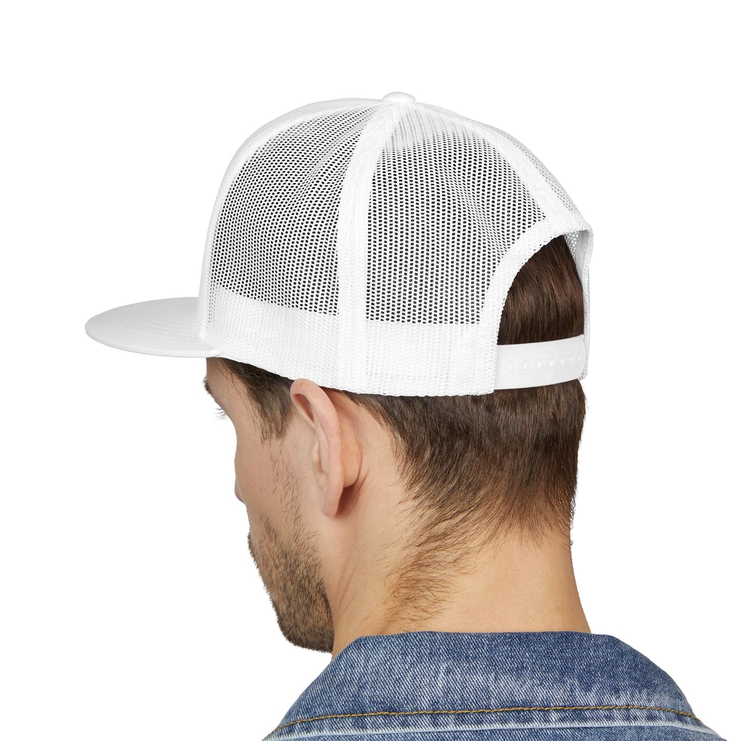 AUBCA (amped up)Embroidered 5 Panel Trucker Cap - AUBEA