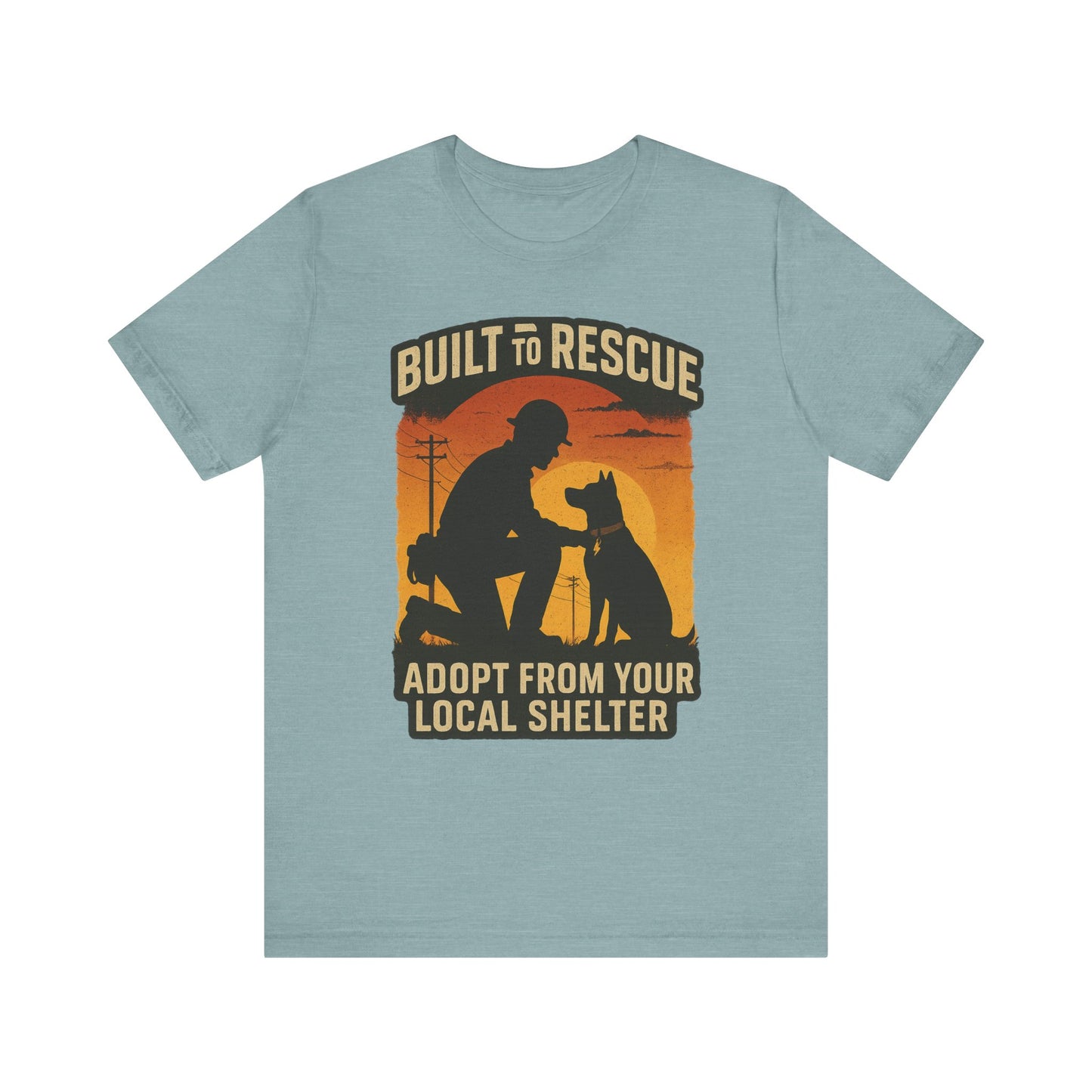 Adopt from Your Local Shelter Tee - Unisex Jersey Short Sleeve T-Shirt, Animal Rescue Shirt, Pet Adoption Gift, Casual Wear, Dog Lover [...]