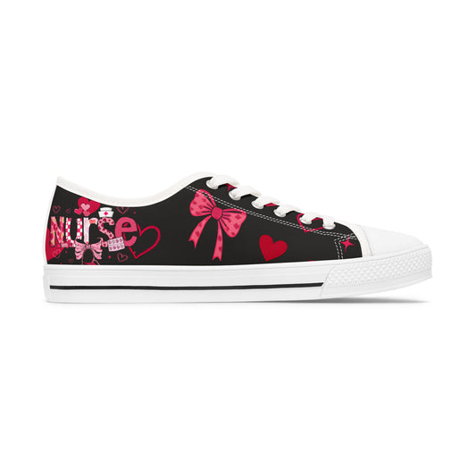 “Heart & Sole” Nurse Low-Tops