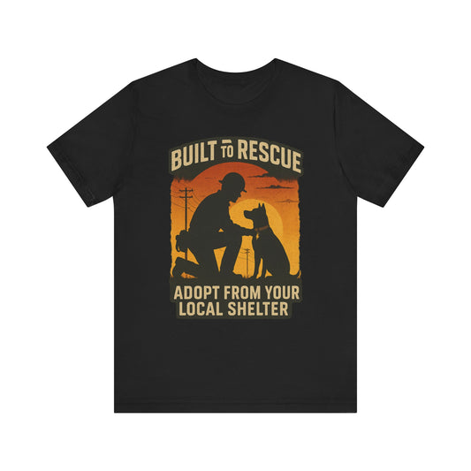 Adopt from Your Local Shelter Tee - Unisex Jersey Short Sleeve T-Shirt, Animal Rescue Shirt, Pet Adoption Gift, Casual Wear, Dog Lover [...]
