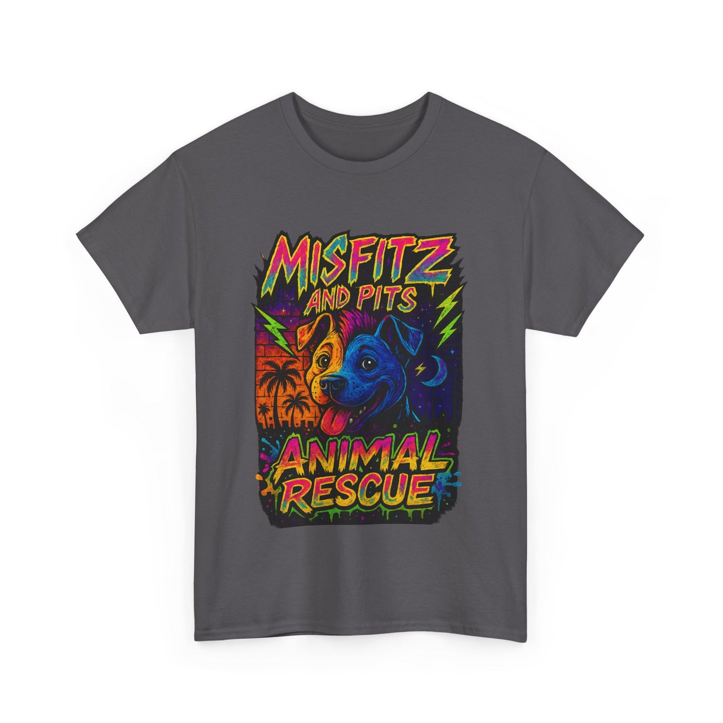 Misfitz and Pits Animal Rescue Graphic Gilden| Rescuing the Misunderstood Shirt, Unisex Cotton T-Shirt, Pet Lovers Apparel, Gift for Animal [...]