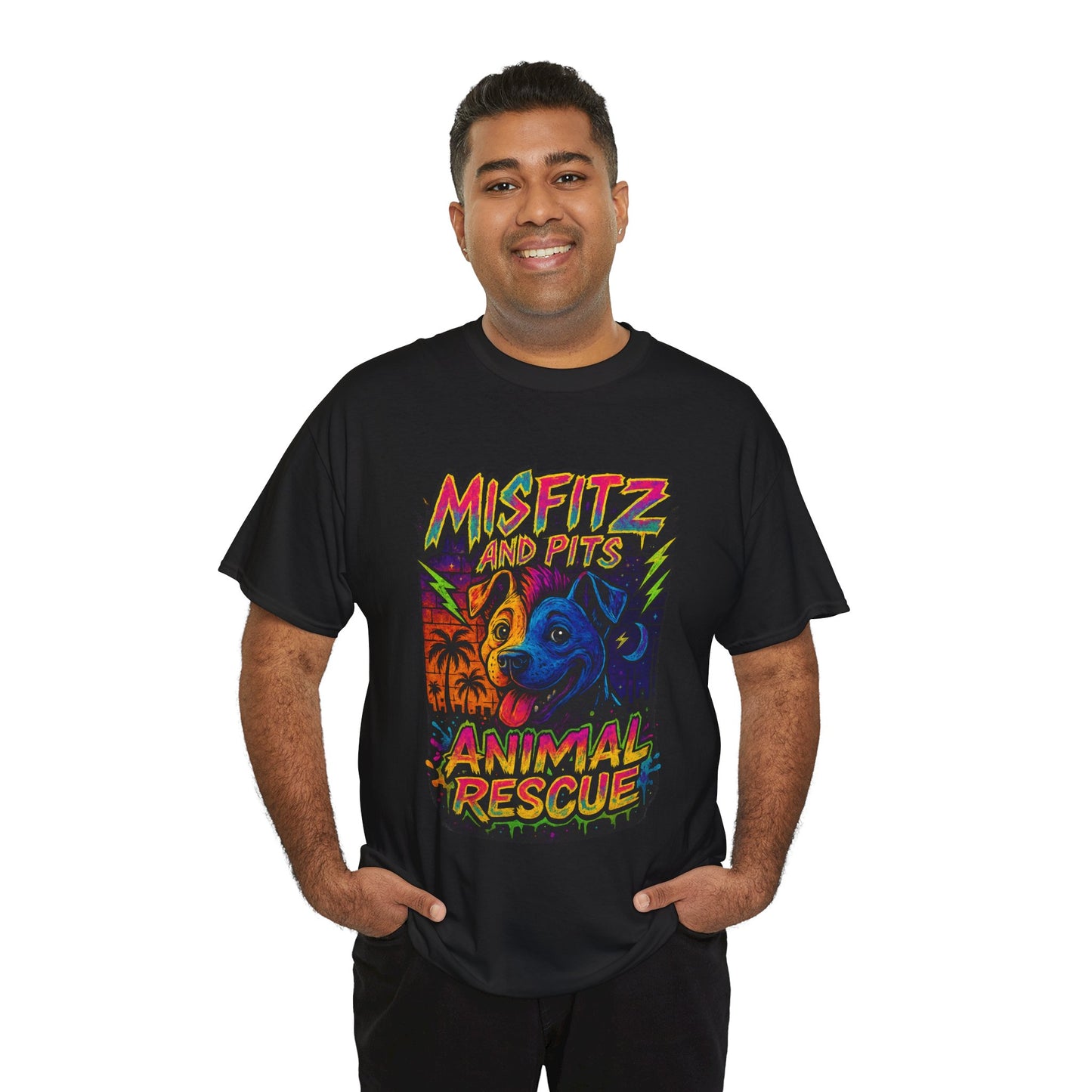 Misfitz and Pits Animal Rescue Graphic Gilden| Rescuing the Misunderstood Shirt, Unisex Cotton T-Shirt, Pet Lovers Apparel, Gift for Animal [...]