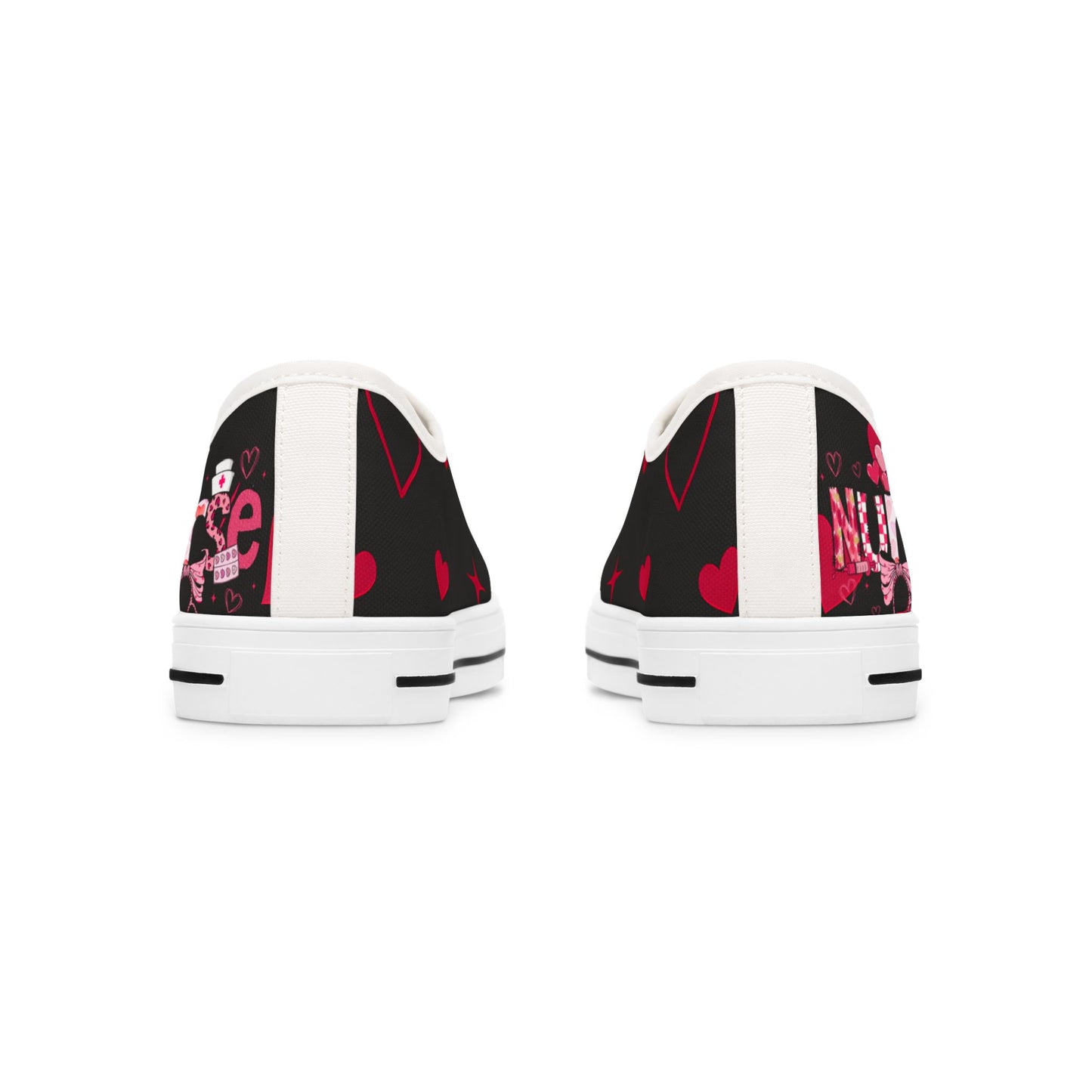 “Heart & Sole” Nurse Low-Tops