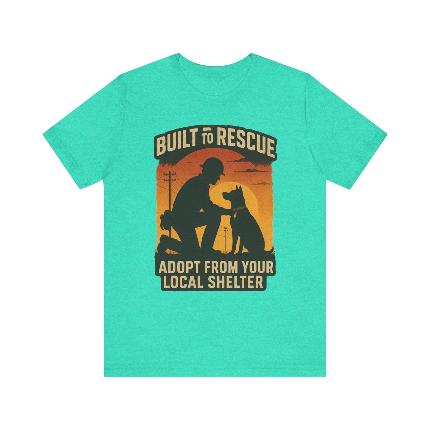 Adopt from Your Local Shelter Tee - Unisex Jersey Short Sleeve T-Shirt, Animal Rescue Shirt, Pet Adoption Gift, Casual Wear, Dog Lover [...]