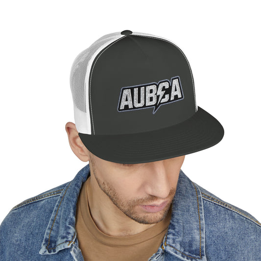 AUBCA (amped up)Embroidered 5 Panel Trucker Cap - AUBEA
