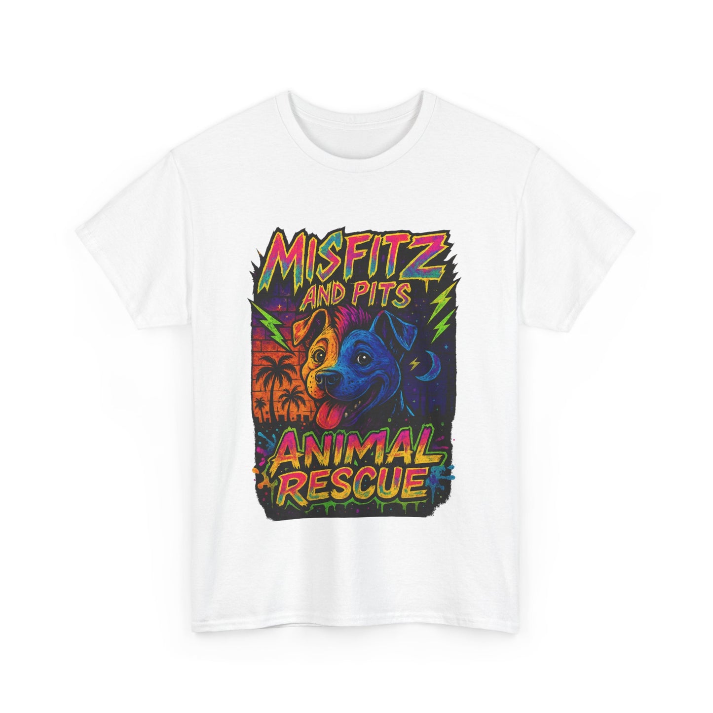 Misfitz and Pits Animal Rescue Graphic Gilden| Rescuing the Misunderstood Shirt, Unisex Cotton T-Shirt, Pet Lovers Apparel, Gift for Animal [...]