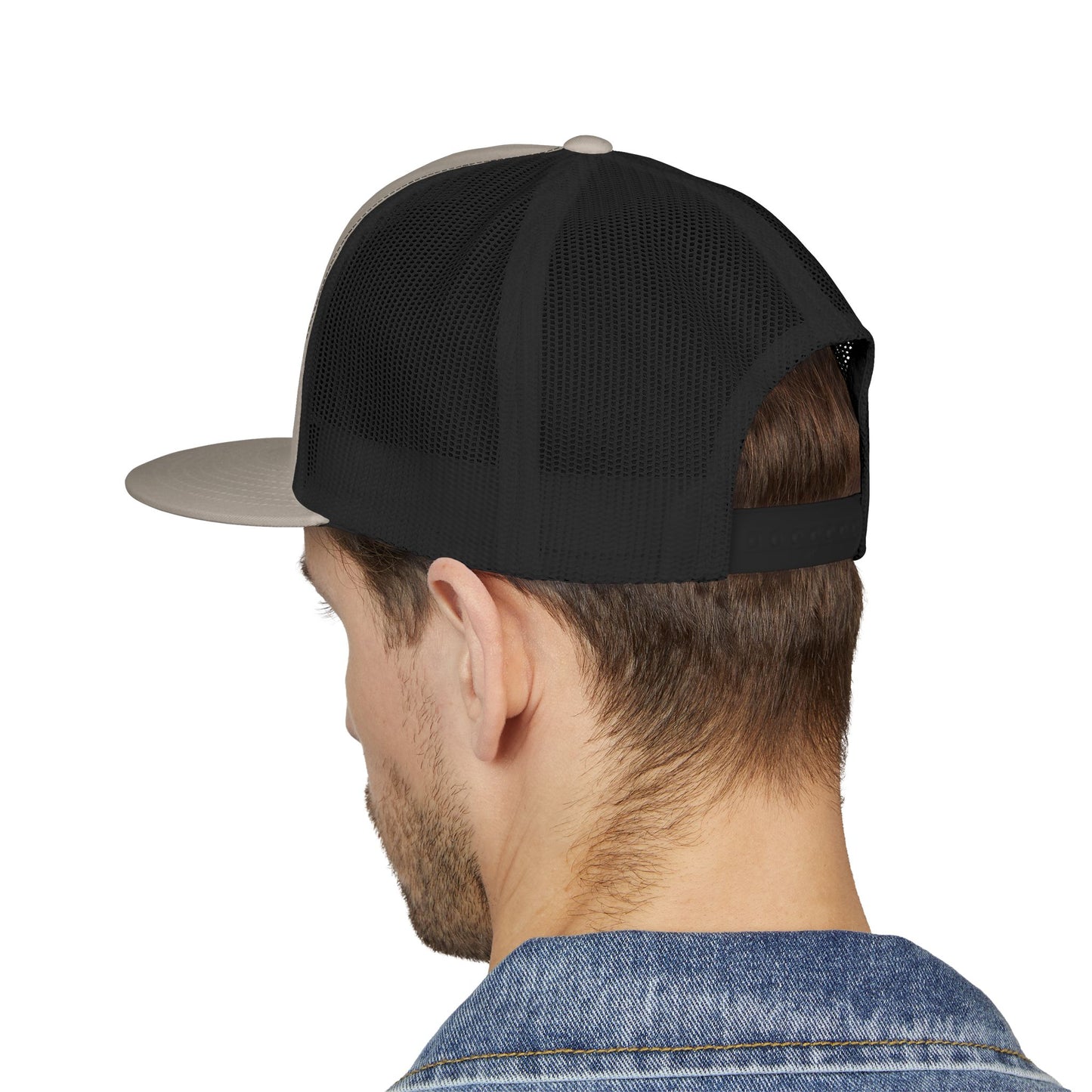 AUBCA (amped up)Embroidered 5 Panel Trucker Cap - AUBEA