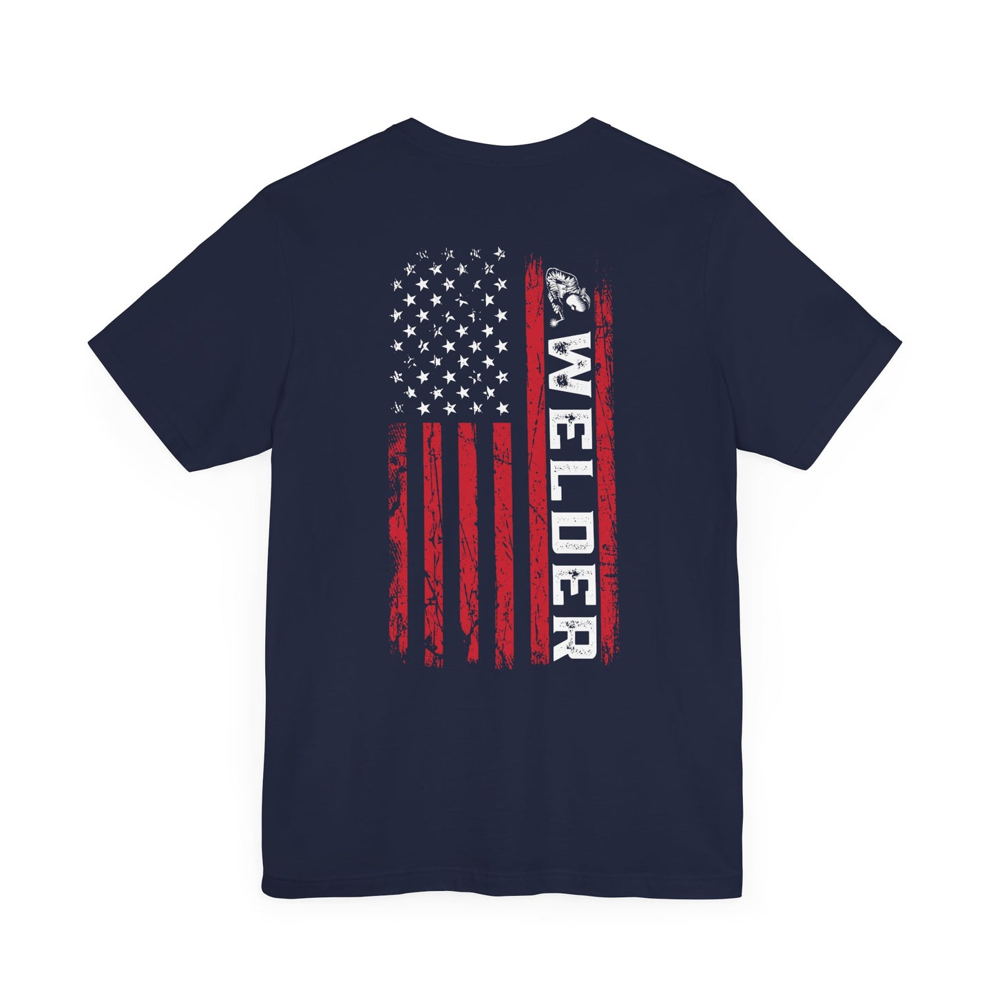 Amped Up “Welder’s Flag” Shirt – Forged in Fire, Built for the Brave