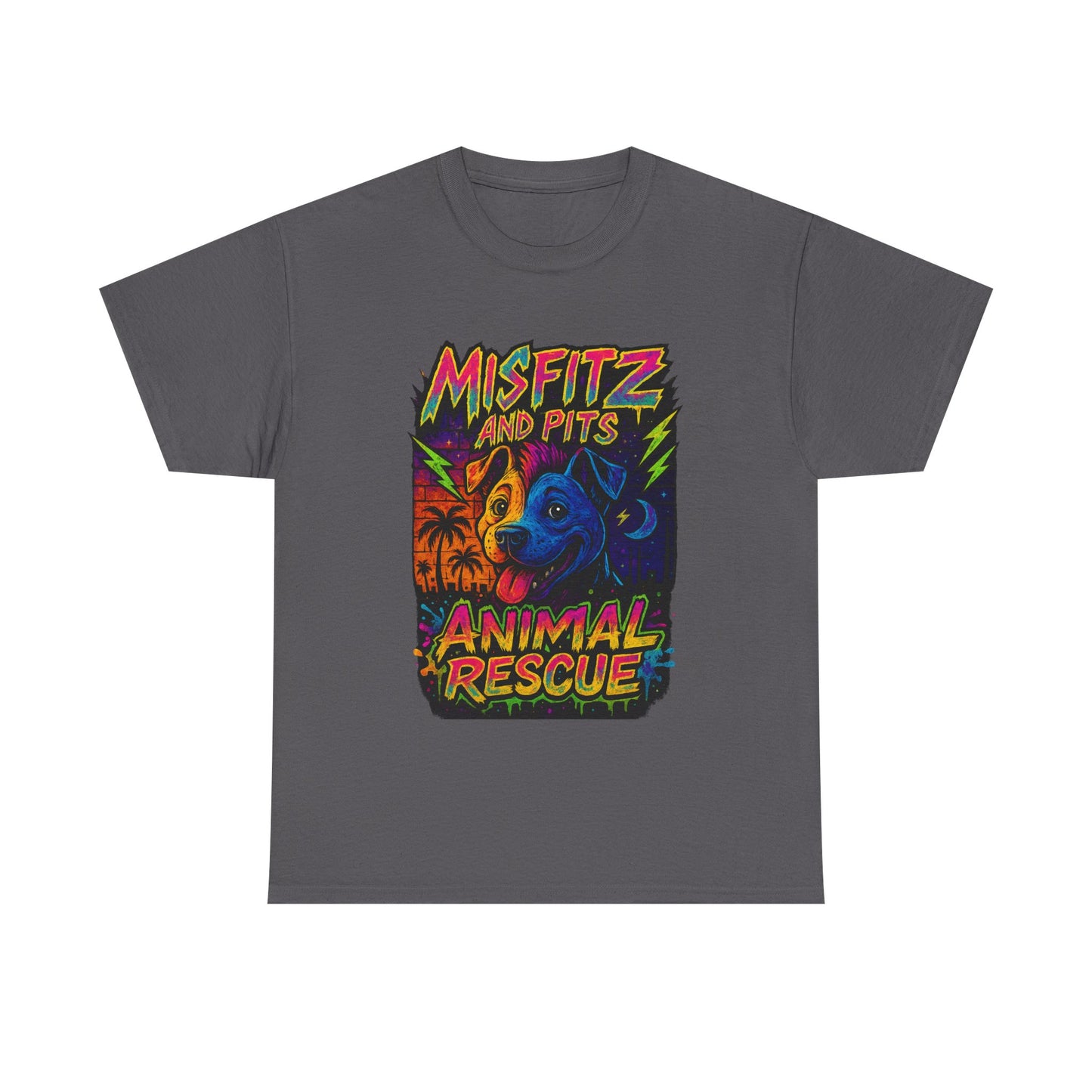 Misfitz and Pits Animal Rescue Graphic Gilden| Rescuing the Misunderstood Shirt, Unisex Cotton T-Shirt, Pet Lovers Apparel, Gift for Animal [...]