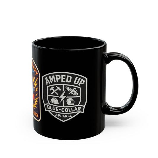 Shock Therapy Specialist EMT/Paramedic  Black Mug - 11oz & 15oz - Perfect Gift for Blue-Collar Workers