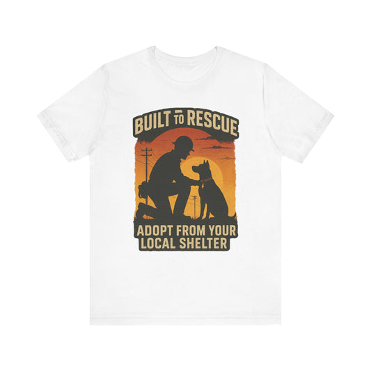 Adopt from Your Local Shelter Tee - Unisex Jersey Short Sleeve T-Shirt, Animal Rescue Shirt, Pet Adoption Gift, Casual Wear, Dog Lover [...]