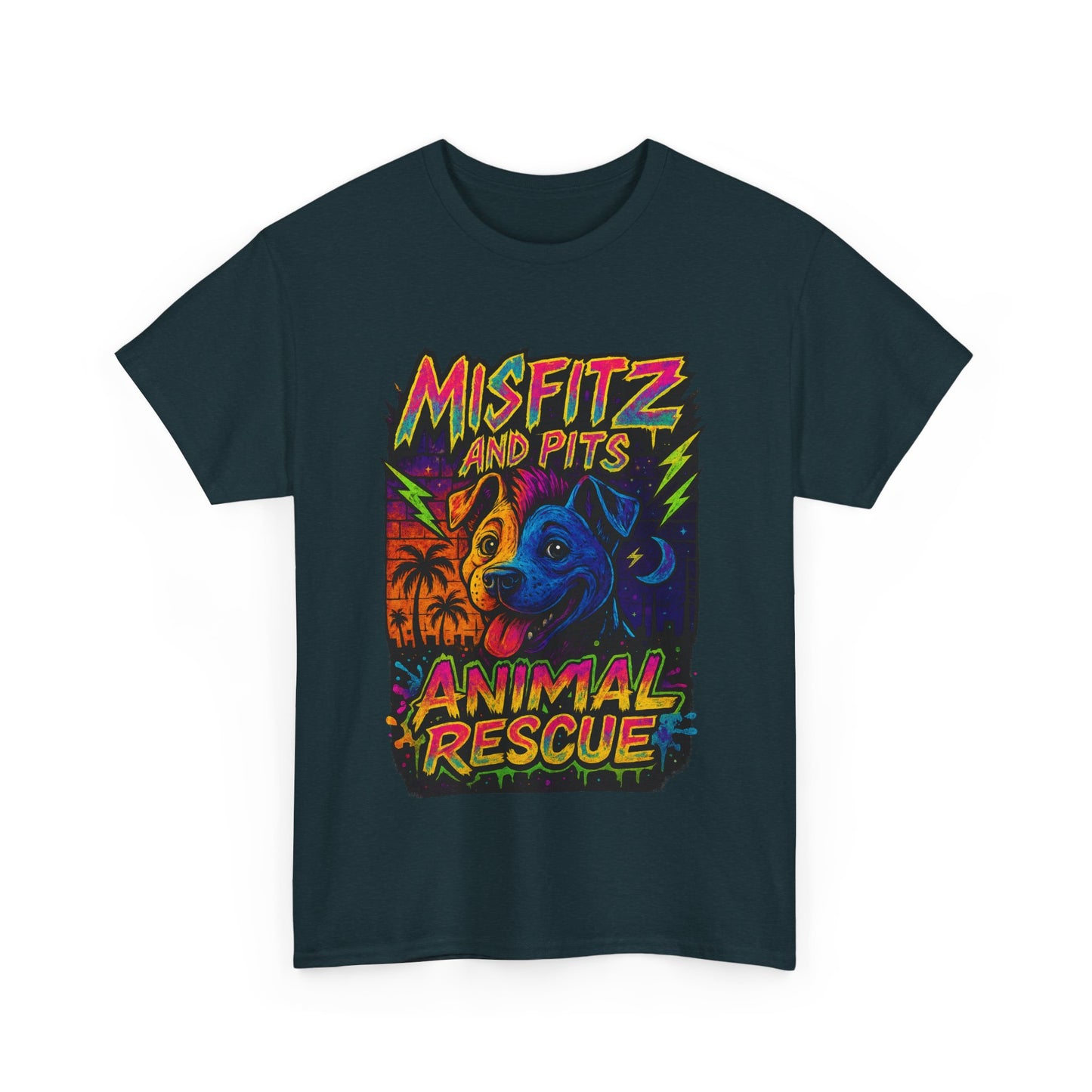 Misfitz and Pits Animal Rescue Graphic Gilden| Rescuing the Misunderstood Shirt, Unisex Cotton T-Shirt, Pet Lovers Apparel, Gift for Animal [...]