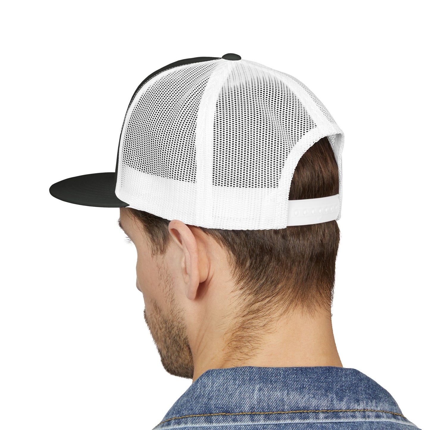 AUBCA (amped up)Embroidered 5 Panel Trucker Cap - AUBEA