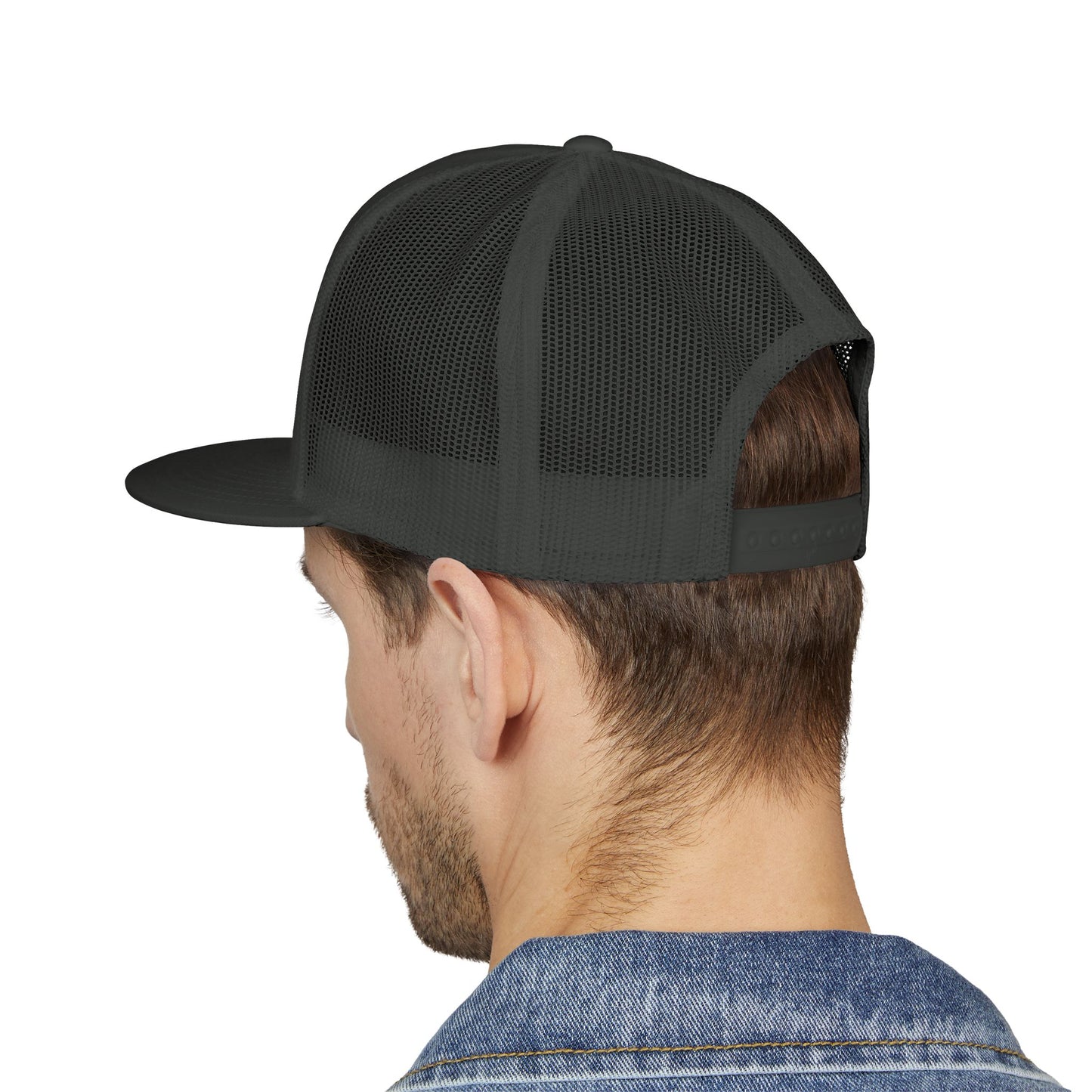 AUBCA (amped up)Embroidered 5 Panel Trucker Cap - AUBEA