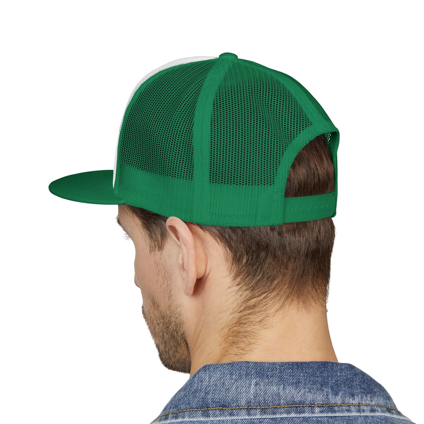AUBCA (amped up)Embroidered 5 Panel Trucker Cap - AUBEA