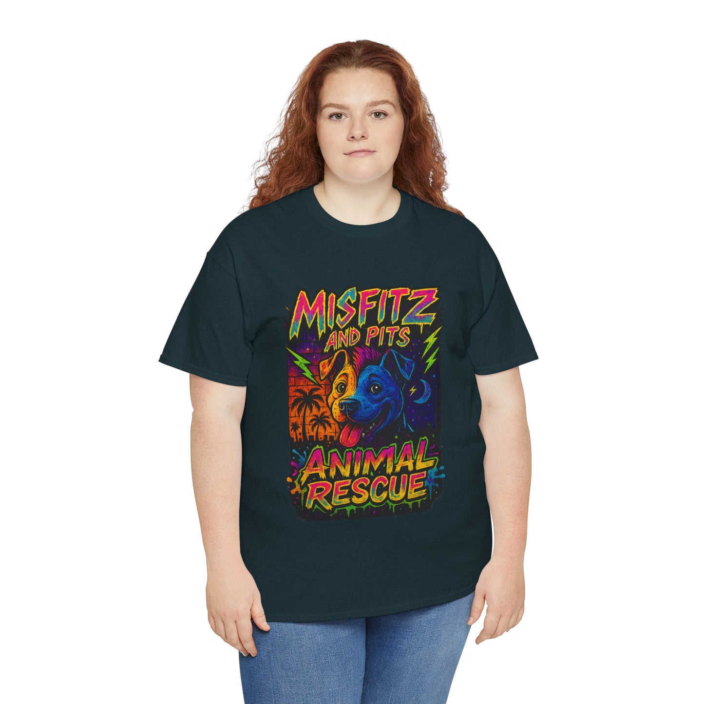 Misfitz and Pits Animal Rescue Graphic Gilden| Rescuing the Misunderstood Shirt, Unisex Cotton T-Shirt, Pet Lovers Apparel, Gift for Animal [...]