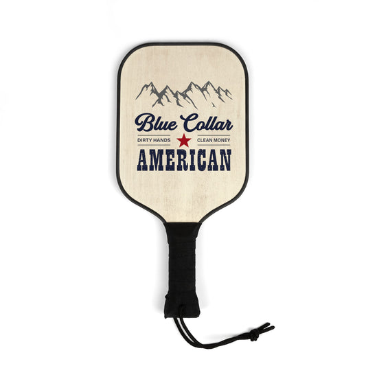 Blue Collar American Pickleball Set – Dirty Hands, Clean Shots