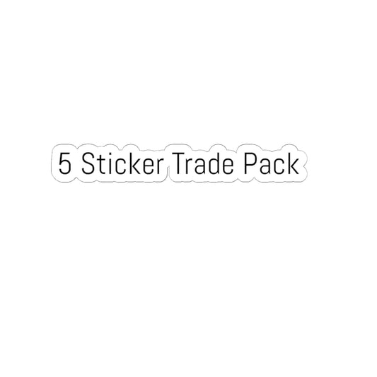 5 Sticker Trade Pack Read Description