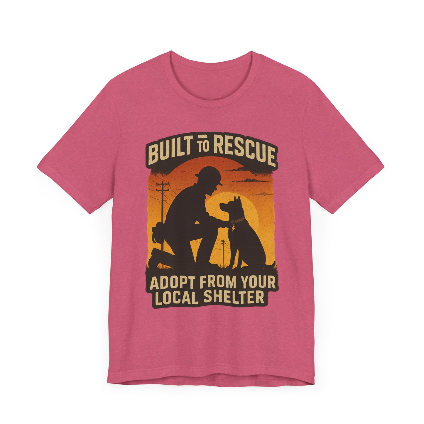 Adopt from Your Local Shelter Tee - Unisex Jersey Short Sleeve T-Shirt, Animal Rescue Shirt, Pet Adoption Gift, Casual Wear, Dog Lover [...]