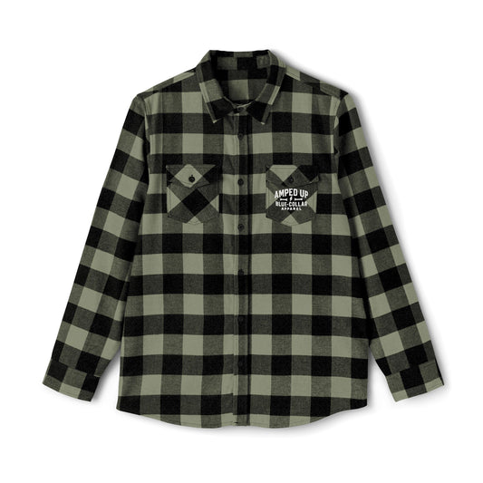 Amped Up Unisex Flannel Shirt - Cozy Checkered Shirt for Fall and Winter Style