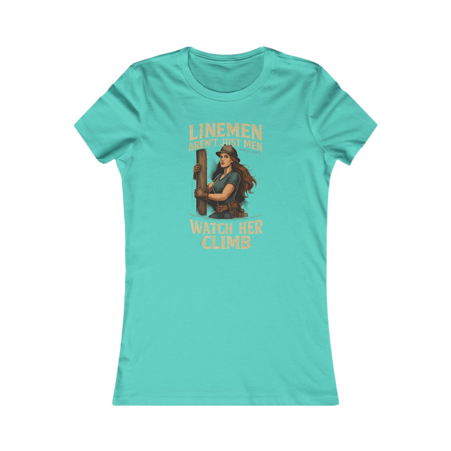 Watch Her Climb – Women’s Lineman Shirt”
