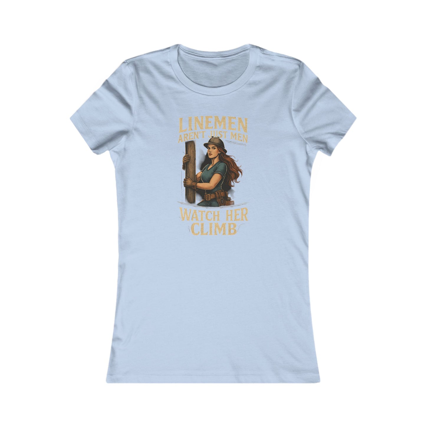 Watch Her Climb – Women’s Lineman Shirt”