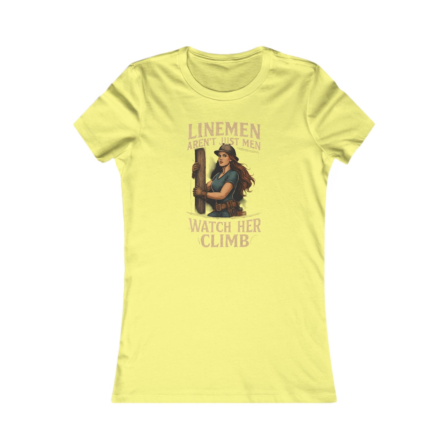 Watch Her Climb – Women’s Lineman Shirt”