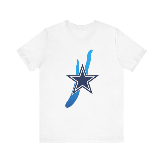 Dallas Cowboys/Keuka Lake Pride Star Logo Unisex Tee | Casual Wear, Sports Fan Apparel, Graphic Tee, Gift for Friends, Everyday Tee