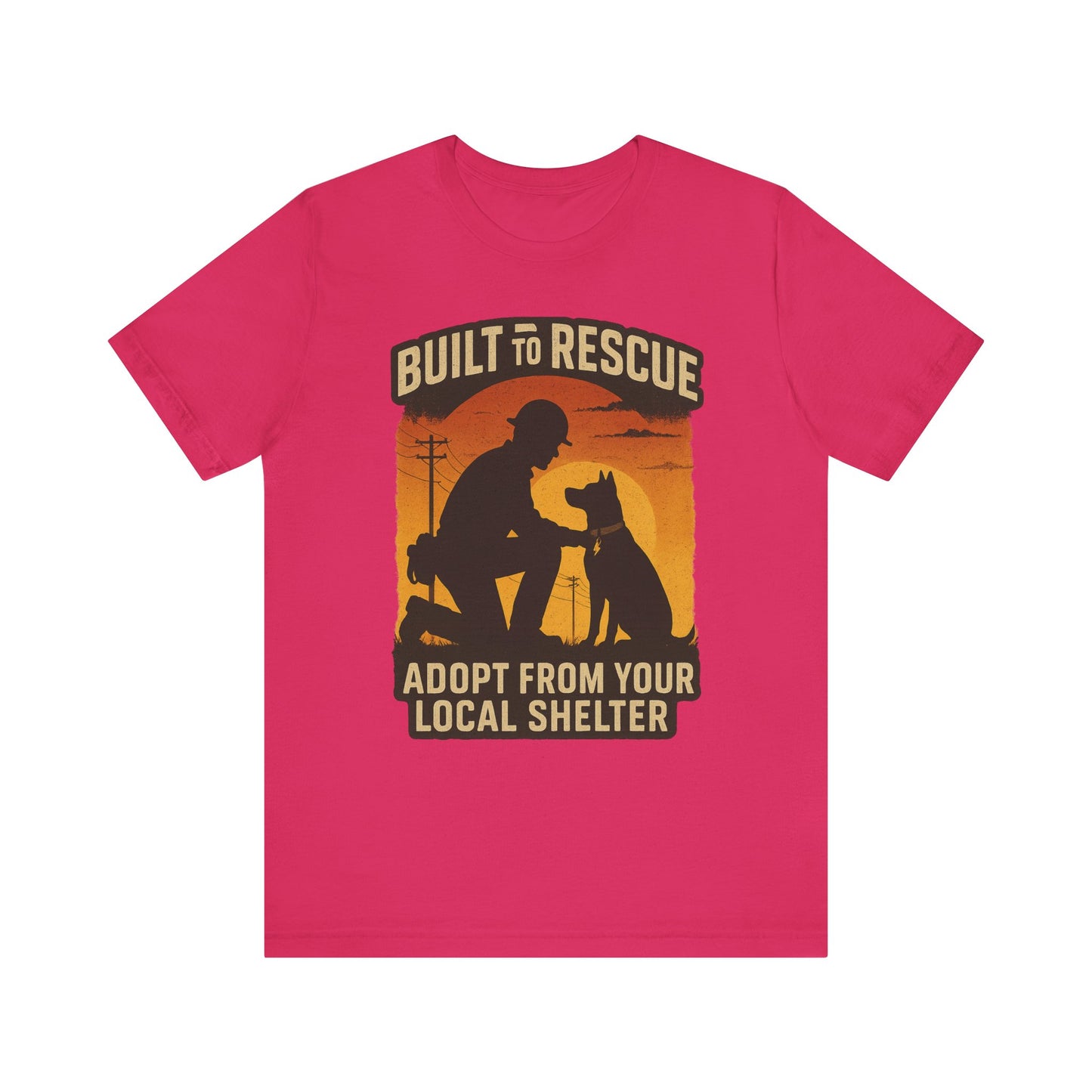 Adopt from Your Local Shelter Tee - Unisex Jersey Short Sleeve T-Shirt, Animal Rescue Shirt, Pet Adoption Gift, Casual Wear, Dog Lover [...]