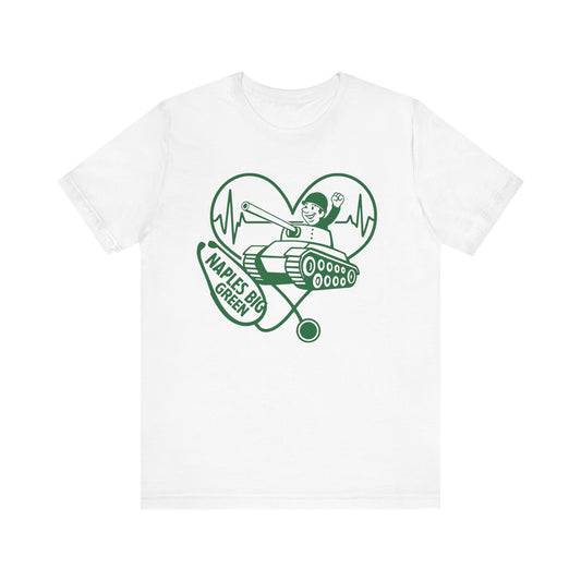 Naples Big Green Heart Tee, Vintage Style Unisex T-Shirt, Casual Wear, Perfect for Festivals, Eco-Friendly Gift, Fun Graphic Tee, [...]