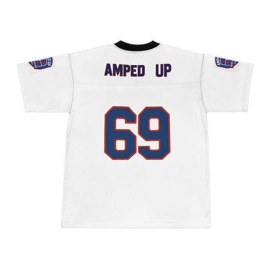 Amped Up Blue-Collar Football Jersey – Royal 69 Edition