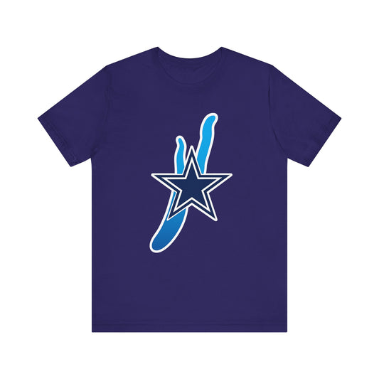 Dallas Cowboys/Keuka Lake Pride Star Logo Unisex Tee | Casual Wear, Sports Fan Apparel, Graphic Tee, Gift for Friends, Everyday Tee