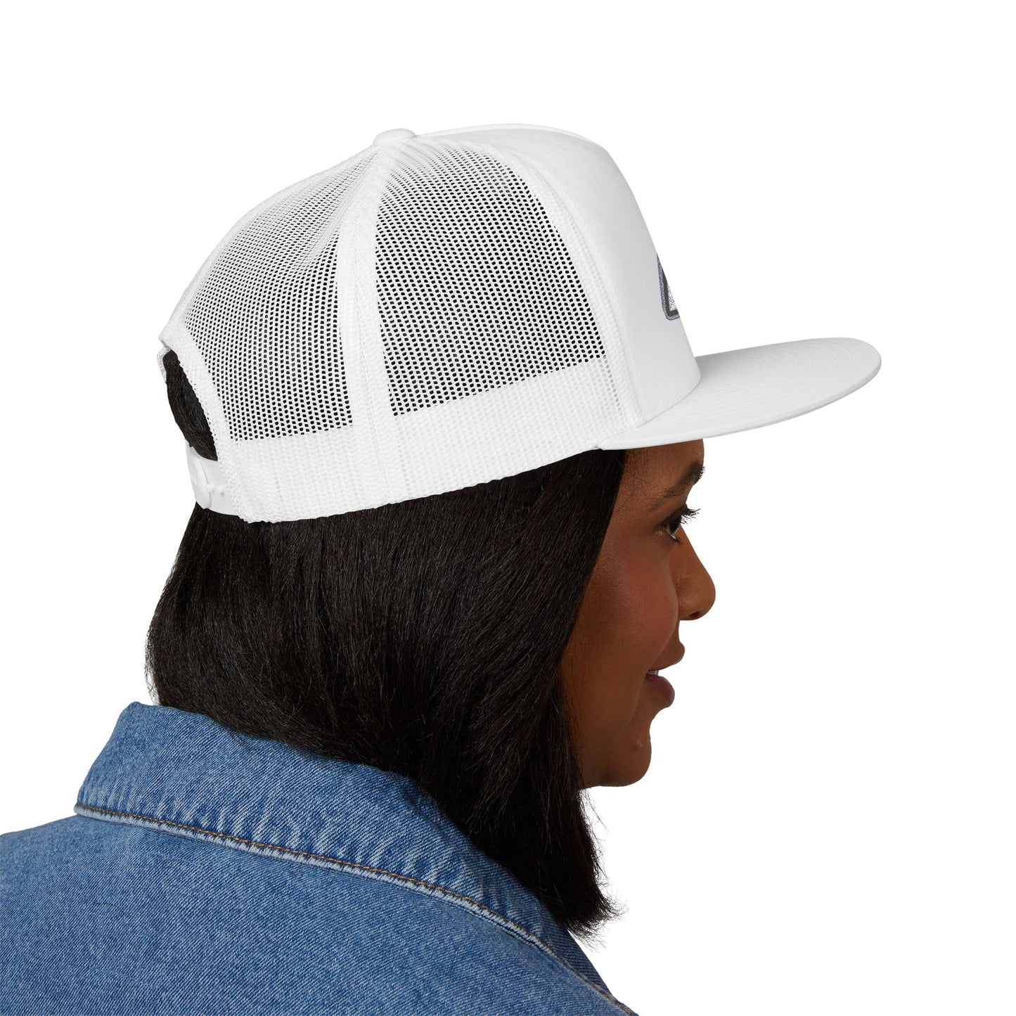 AUBCA (amped up)Embroidered 5 Panel Trucker Cap - AUBEA