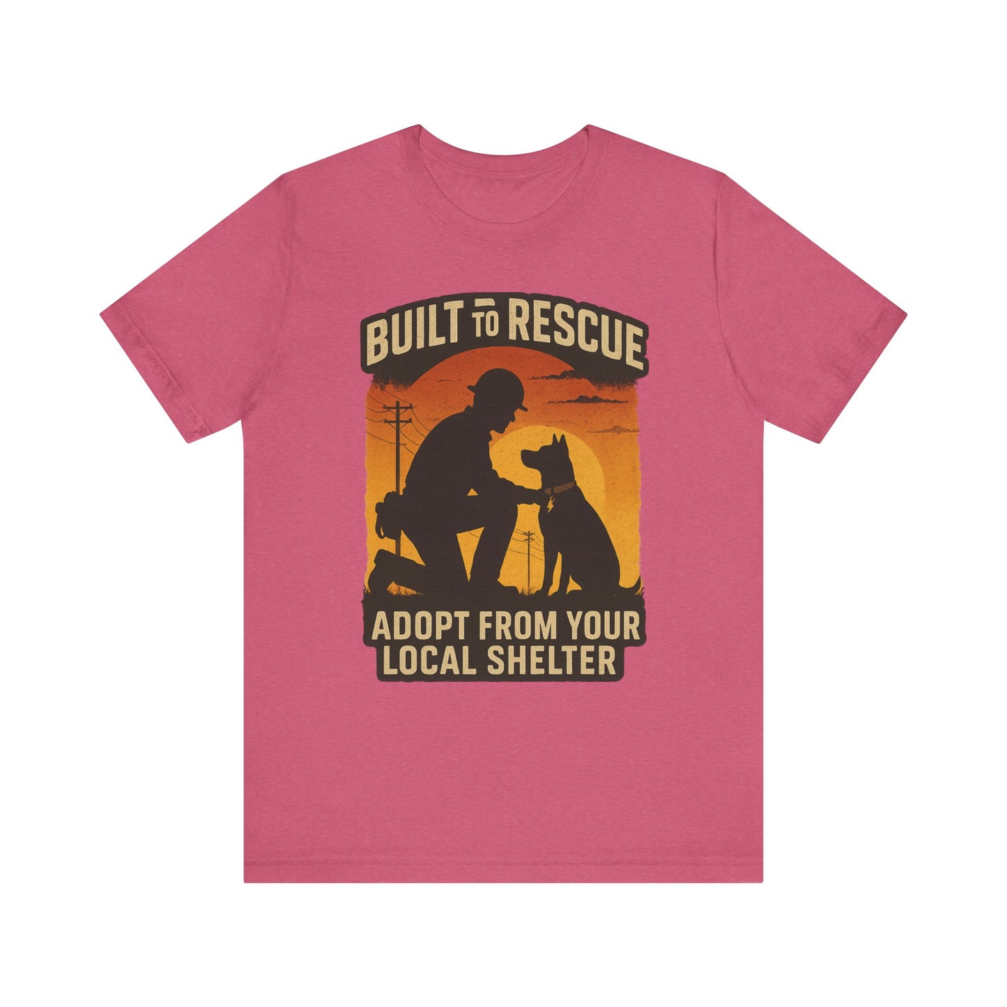 Adopt from Your Local Shelter Tee - Unisex Jersey Short Sleeve T-Shirt, Animal Rescue Shirt, Pet Adoption Gift, Casual Wear, Dog Lover [...]