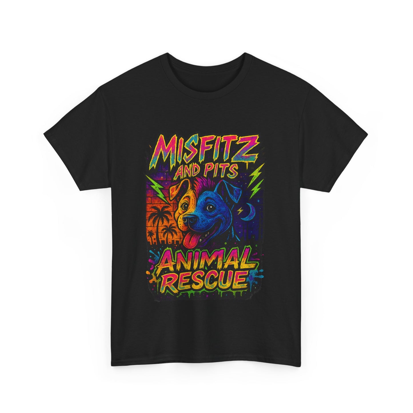 Misfitz and Pits Animal Rescue Graphic Gilden| Rescuing the Misunderstood Shirt, Unisex Cotton T-Shirt, Pet Lovers Apparel, Gift for Animal [...]