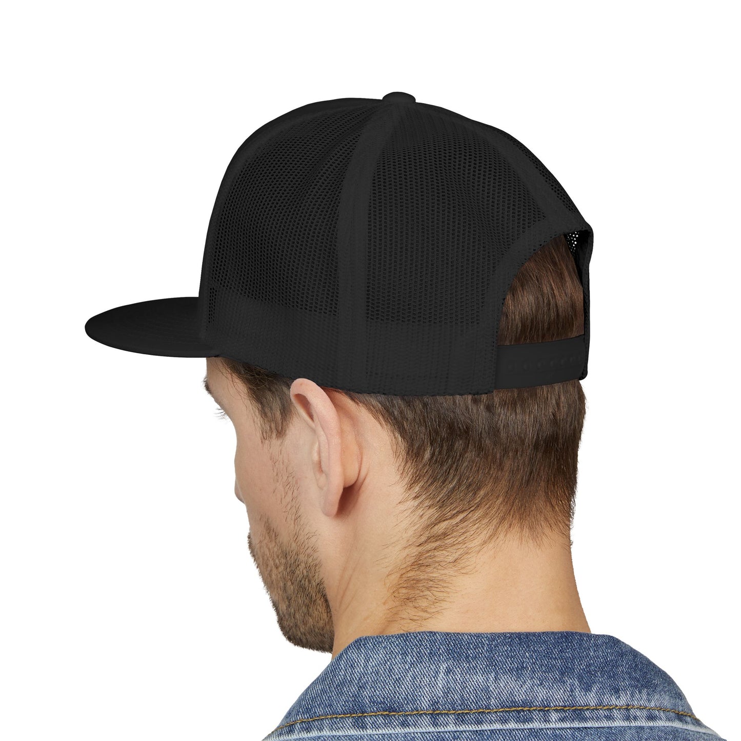 AUBCA (amped up)Embroidered 5 Panel Trucker Cap - AUBEA