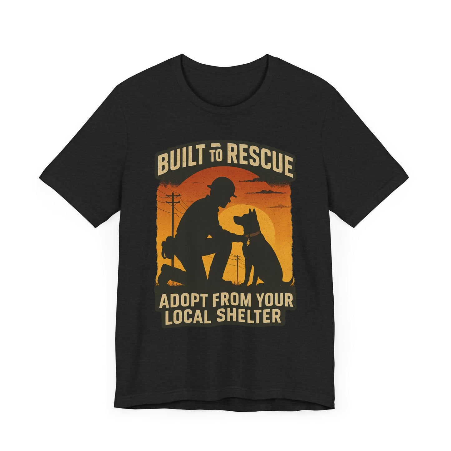 Adopt from Your Local Shelter Tee - Unisex Jersey Short Sleeve T-Shirt, Animal Rescue Shirt, Pet Adoption Gift, Casual Wear, Dog Lover [...]