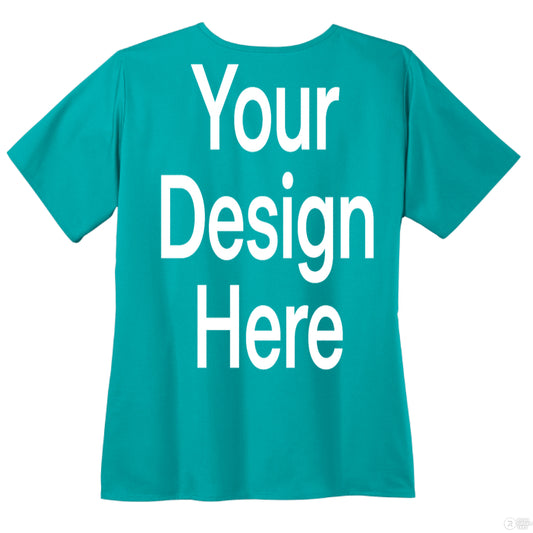 Teal Blue - BACK